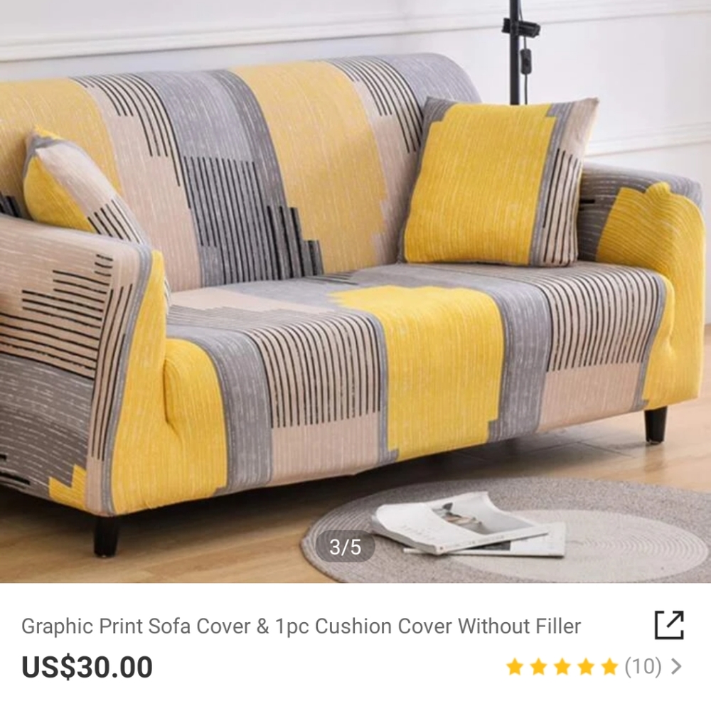 3 cushion sofa cover